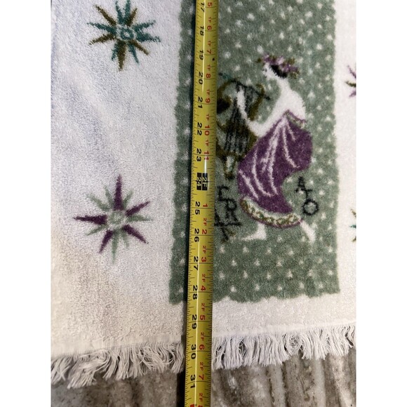 Vtg Fieldcrest Royal Velvet Towel Set Greek Goddess Muse Hand Body And Bath RARE - Picture 16 of 16